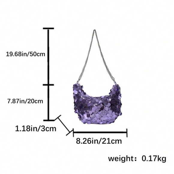 🪩 Sequins Purse 🪩 - Picture 3 of 6